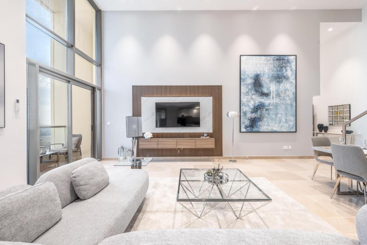 Ultra Luxury Jbr Duplex Penthouse - Free 5 Star Beach Access Dubaj Kültér fotó
