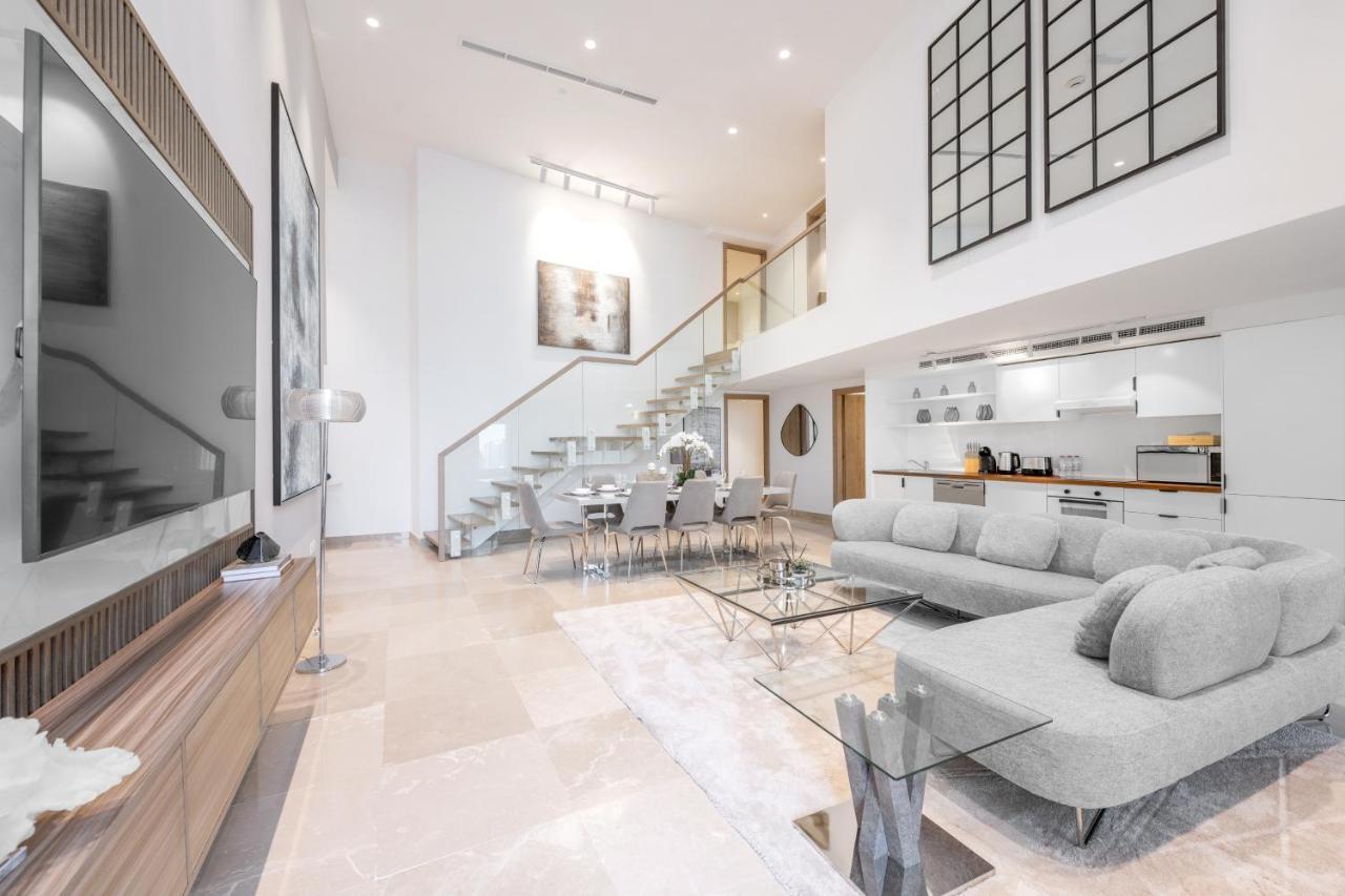 Ultra Luxury Jbr Duplex Penthouse - Free 5 Star Beach Access Dubaj Kültér fotó