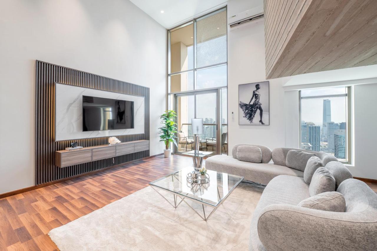 Ultra Luxury Jbr Duplex Penthouse - Free 5 Star Beach Access Dubaj Kültér fotó